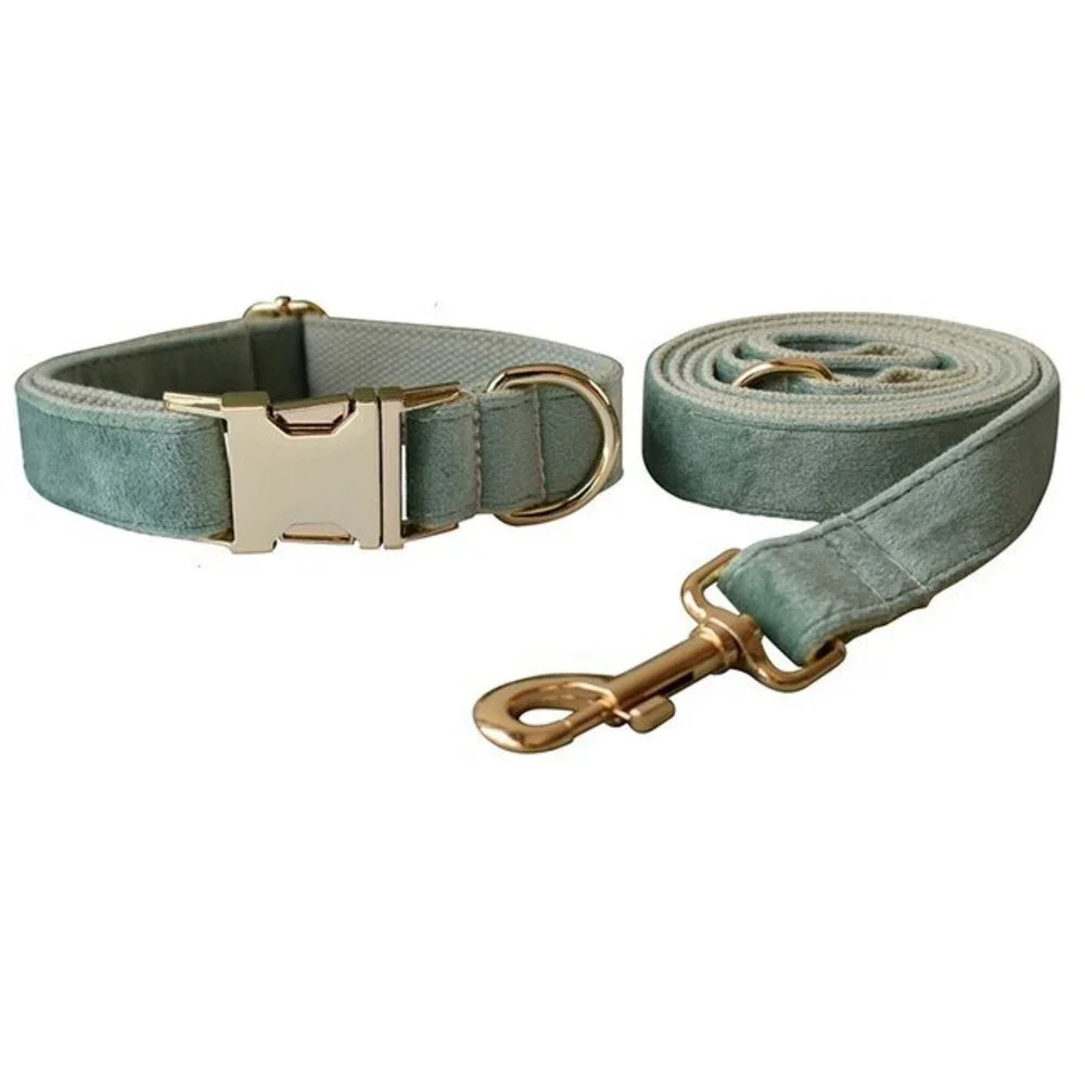 The Luxury Dog/Cat Set with Leash, Bow Tie, and Leash